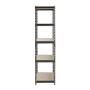Muscle Rack UR361872PB5PAZ-SV Silver Vein Steel Storage Rack, 5 Adjustable Shelves, 4000 lb. Capacity, 72'' Height x 36'' Width x 18'' Depth