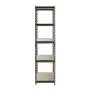 Muscle Rack UR361872PB5PAZ-SV Silver Vein Steel Storage Rack, 5 Adjustable Shelves, 4000 lb. Capacity, 72'' Height x 36'' Width x 18'' Depth