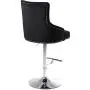 Meridian Furniture Claude Collection Modern | Contemporary Velvet Upholstered ADJUSTABLE Bar | Counter Stool with Polished Chrome Metal Base, 20.5'' W x 22'' D x 42''-50'' H, Black Meridian Furniture Claude Collection Modern | Contemporary Velvet Upholstered ADJUSTABLE Bar | Counter Stool with Polished Chrome Metal Base, 20.5'' W x 22'' D x 42''-50'' H, Black