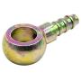 X AUTOHAUX 6mm ID Hose Barb 12mm Metal Banjo Fitting Fuel Brake Line Adapter for Motorcycle Car