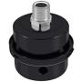 Air Compressor Silencer, Air compressor Filter Replacement Parts, Air Compressor Muffler Accessories with 1/2'',3/8'',1/4''(20mm,16mm,12mm) Thread (1/4'')