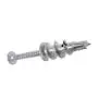 Ansoon Zinc Self-Drilling Drywall Anchors with Screws Kit, 50 Pieces All Together