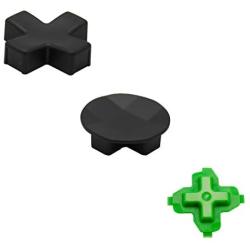 Elite Series 2 Accessories Kit, 2 Pcs Interchangeable Metal D-Pads with 1 Adjustment Tool, Perfect for Xbox One Elite Series 2 Controller (Black)