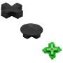 Elite Series 2 Accessories Kit, 2 Pcs Interchangeable Metal D-Pads with 1 Adjustment Tool, Perfect for Xbox One Elite Series 2 Controller (Black)