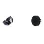 BASTUO Wire Cube Plastic Connectors for Storage Cabinet and Shelf, Set of 8, Black