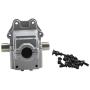 HHoo88 Metal Gear Box Shell Cover+Differential Gear+Screws for WLtoys 144001 1/14 RC Car - Upgrade Replacement Spare Parts for RC Crawler
