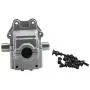 HHoo88 Metal Gear Box Shell Cover+Differential Gear+Screws for WLtoys 144001 1/14 RC Car - Upgrade Replacement Spare Parts for RC Crawler HHoo88 Metal Gear Box Shell Cover+Differential Gear+Screws for WLtoys 144001 1/14 RC Car - Upgrade Replacement Spare Parts for RC Crawler