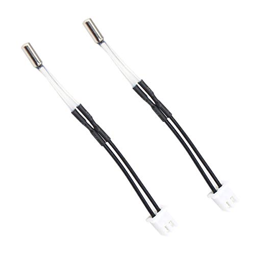 BCZAMD 3D Printer Replacement Hotend Parts Thermistor Sensor NTC100K Compatible with All Versions of The Genius and Artillery Sidewinder X Extruder Heater Block-2Pcs