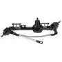 Ky-RC Metal Front and Rear Portal Axles for 1/10 RC Crawler Car Axial SCX10 III Axle Upgrade Part (Black)