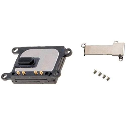 Ear Speaker Earpiece Replacement Repair Part + Metal Bracket Shield Holder Cover + Screws for iPhone 8 8G Model A1863, A1905, A1906 AT&T Tmobile Any Carriers (iPhone 8)