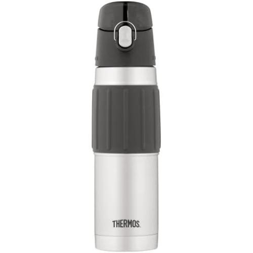 Thermos Vacuum Insulated 18 Ounce Stainless Steel Hydration Bottle, Stainless Steel