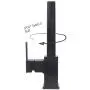Pfister LG534-LPMB Arkitek Kitchen Faucet With Pull-Out Sprayhead, 1/2 Inches, Matte Black