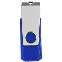 TOPESEL 10pcs 1GB USB 2.0 Flash Drives Memory Stick Fold Storage Thumb Drive Pen, Blue