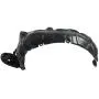 Parts N Go Prius Front Fender Liner Left Driver Side LH Splash Guard 2010-2015 - TO1248158, 53876-47030, 53876-47070 Parts N Go Prius Front Fender Liner Left Driver Side LH Splash Guard 2010-2015 - TO1248158, 53876-47030, 53876-47070