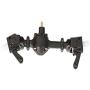Facibom Upgrade Metal Gear Front & Central & Rear Axle with 1 Set Shaft Assembly Part for WPL 6WD RC Car B-16 B-36 RC Car Parts
