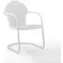 Crosley Tulip 2 Piece Chair Set White Satin Crosley Tulip 2 Piece Chair Set White Satin