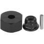 VGEBY RC Wheel Axle, 1/10 RC Wheel Axle Metal Unpowered Trailer Non-Powered Rear Wheel Axle Upgrade Parts Fit for Tami ya 1/10 RC Tractor Truck