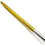 OUERMAMA Metal Appearing Cane Magic Pocket Staff for Professional Magician Stage Close-up Magic Trick Magic Accessories (Golden Silver, 59'')