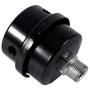 Air Compressor Silencer, Air compressor Filter Replacement Parts, Air Compressor Muffler Accessories with 1/2'',3/8'',1/4''(20mm,16mm,12mm) Thread (1/4'')