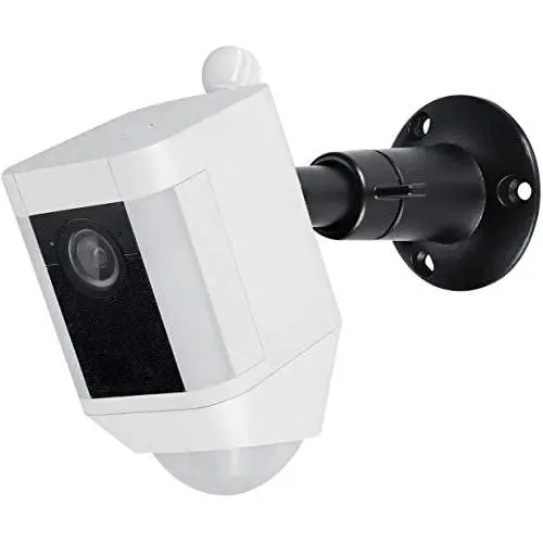 Wasserstein Metal Mount Compatible with Ring Spotlight Cam Battery - Adjustable Indoor/Outdoor Security Mount (1 Pack, Black) Wasserstein Metal Mount Compatible with Ring Spotlight Cam Battery - Adjustable Indoor/Outdoor Security Mount (1 Pack, Black)