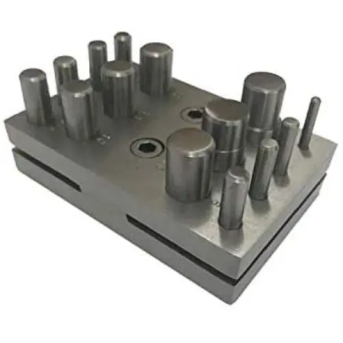 Jewelry Making 14 Piece Disc Cutter Set - 1/8'' to 5/8'' Circle and Round Metal Cutting Forming Charm Coin Pendant Punch Tool Jewelry Making 14 Piece Disc Cutter Set - 1/8'' to 5/8'' Circle and Round Metal Cutting Forming Charm Coin Pendant Punch Tool