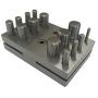Jewelry Making 14 Piece Disc Cutter Set - 1/8'' to 5/8'' Circle and Round Metal Cutting Forming Charm Coin Pendant Punch Tool