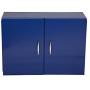 Steelman Metal Tire Repair Cabinet for Garage Storage, Magnetic Closure, Four Shelf Areas