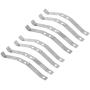 Tongina 8X Metal Leaf Spring Parts Fit for WPL 1:16 Off-Road RC Car Trucks Toys