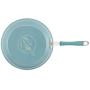 Rachael Ray Cucina Nonstick Cookware Pots and Pans Set, 12 Piece, Agave Blue