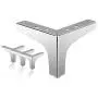 Zorfeter 4 Inch Furniture Legs, Set of 4 Modern Metal Triangle Furniture Sofa Feet DIY Replacement Parts for Table Cabinet Cupboard Sofa, Polished Chrome Zorfeter 4 Inch Furniture Legs, Set of 4 Modern Metal Triangle Furniture Sofa Feet DIY Replacement Parts for Table Cabinet Cupboard Sofa, Polished Chrome