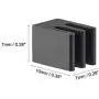 uxcell Electronics Cooler Heatsink for MOS GPU IC Chip Black 7 x 7 x 10 mm 10pcs uxcell Electronics Cooler Heatsink for MOS GPU IC Chip Black 7 x 7 x 10 mm 10pcs