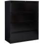 Lorell 60552 Lateral File, Black