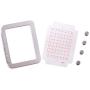 Metal/Magnetic Hoop for Brother/Babylock Embroidery Machine 5''x7'' (SA444) Designio DZ820E, Innov-ís 1000, Innov-ís NS1150E, PE700, PE750D, PE770, PE780D,PE 800 PE800 Simplicity by Brother SB7900E