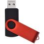 USB Drive 1GB Pack of 10 Thumb Drive 1 GB Flash Drive Metal USB 2.0 Memory Sticks Swivel Pendrive Portable Keychain Jump Drive Red USB Stick Zip Drive Data Storage Gift for Embroidery Machines