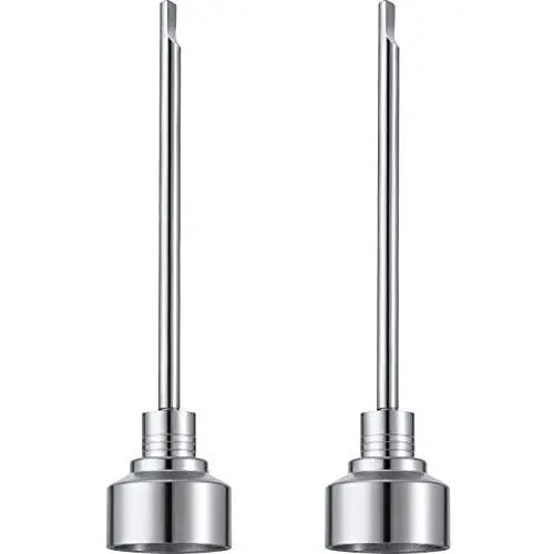 2 Pieces Wax Carving Tools Stainless Steel Cap Wax Tool Metal Wax Tool, Fits All 10 mm, 14 mm and 18 mm Fittings 2 Pieces Wax Carving Tools Stainless Steel Cap Wax Tool Metal Wax Tool, Fits All 10 mm, 14 mm and 18 mm Fittings