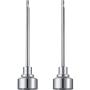 2 Pieces Wax Carving Tools Stainless Steel Cap Wax Tool Metal Wax Tool, Fits All 10 mm, 14 mm and 18 mm Fittings