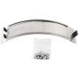Dracarys Green Egg Replacement Parts Stainless Steel Draft Door Kit BBQ Parts Big Green Egg Parts Accessories Fit for Medium & Large Big Egg Grill, with Punched Mesh Screen