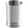 mDesign Modern Round Metal Tumbler Cup for Bathroom Vanity Countertops for Rinsing, Drinking, Storing Dental Accessories and Organizing Makeup Brushes, Eye Liners - 2 Pack - Brushed mDesign Modern Round Metal Tumbler Cup for Bathroom Vanity Countertops for Rinsing, Drinking, Storing Dental Accessories and Organizing Makeup Brushes, Eye Liners - 2 Pack - Brushed