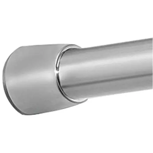 iDesign Astor Metal Tension, Adjustable Customizable Curtain Rod for Bathtub, Shower Stall, Closet, Doorway, 43-75'', Brushed Stainless Steel,78570 iDesign Astor Metal Tension, Adjustable Customizable Curtain Rod for Bathtub, Shower Stall, Closet, Doorway, 43-75'', Brushed Stainless Steel,78570