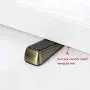 Rubber Door Stopper Metal Door Wadge Heavy Duty Door Stop Tall Doorstop, 1.18 Inch Height (1) Rubber Door Stopper Metal Door Wadge Heavy Duty Door Stop Tall Doorstop, 1.18 Inch Height (1)