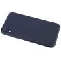Group Vertical Replacement Back Glass Midframe Housing Full Assembly Compatible with Apple iPhone XR (A1984, A2105, A2106, A2108) (6.1'') (Black)