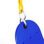 REEHUT Swing Seat Heavy Duty with 66'' Chain Plastic Coated, Swing Set Accessories Swing Seat Replacement, 250 LB Weight Limit (Blue)