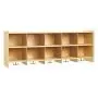 Angeles ANG7160 Value Line 10 Section Wall Locker – 48” by 12'' by 19” – Space-Saving Wall Mount Locker – Features 10 Cubbies and 10 Metal Hooks - Easy to Assemble and Clean Angeles ANG7160 Value Line 10 Section Wall Locker – 48” by 12'' by 19” – Space-Saving Wall Mount Locker – Features 10 Cubbies and 10 Metal Hooks - Easy to Assemble and Clean
