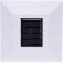 GreenLighting 6 Pack Modern Design Solar Powered 10 Lumen Post Cap Light for 4x4 or 5x5 Posts (White)