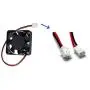 2-Packs 40 x 40 x 10mm 4010 12V 0.10A Brushless DC Cooling Fan 2pin AV-F4010MB UL CE 2-Packs 40 x 40 x 10mm 4010 12V 0.10A Brushless DC Cooling Fan 2pin AV-F4010MB UL CE
