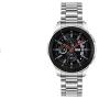 Kartice Metal Bands Compatible with Samsung Galaxy Watch 46mm Bands Gear S3 Frontier No Gaps Band, 22mm Solid Stainless Steel No Gaps Watch Bands for Galaxy Watch 46mm Gear S3 Classic Bands (Sliver)