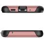 Ghostek Atomic Slim Galaxy S20 Clear Case with Super Tough Space Metal Bumper Design Military Grade Armor Heavy Duty Protection Wireless Charging Compatible 2020 Galaxy S20 5G (6.2 Inch) - (Pink)