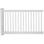WamBam Traditional 4 by 7-Feet Premium Yard and Pool Vinyl Fence Panel with Post and Cap WamBam Traditional 4 by 7-Feet Premium Yard and Pool Vinyl Fence Panel with Post and Cap