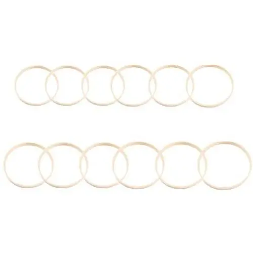 Fasdu 12PCS Wooden Bamboo Dreamcatcher Rings Hoops Round for Dream Catcher Home Craft DIY,Wedding Decoration(6pcs 6-inch and 6pcs 8-inch) Fasdu 12PCS Wooden Bamboo Dreamcatcher Rings Hoops Round for Dream Catcher Home Craft DIY,Wedding Decoration(6pcs 6-inch and 6pcs 8-inch)