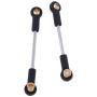 for WPL Upgrade Full Metal Spare Part WPL OP Fitting Metal Accessories Link Set for WPL C14 C24